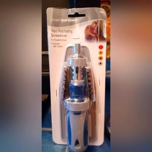 Projectpartner, 16pc. Ratcheting screwdriver. *3 position  Driver.